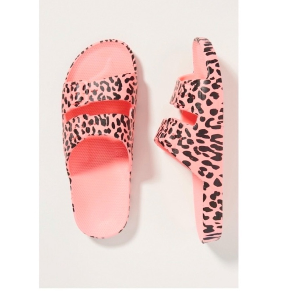 Freedom Moses Leopard Sandals.